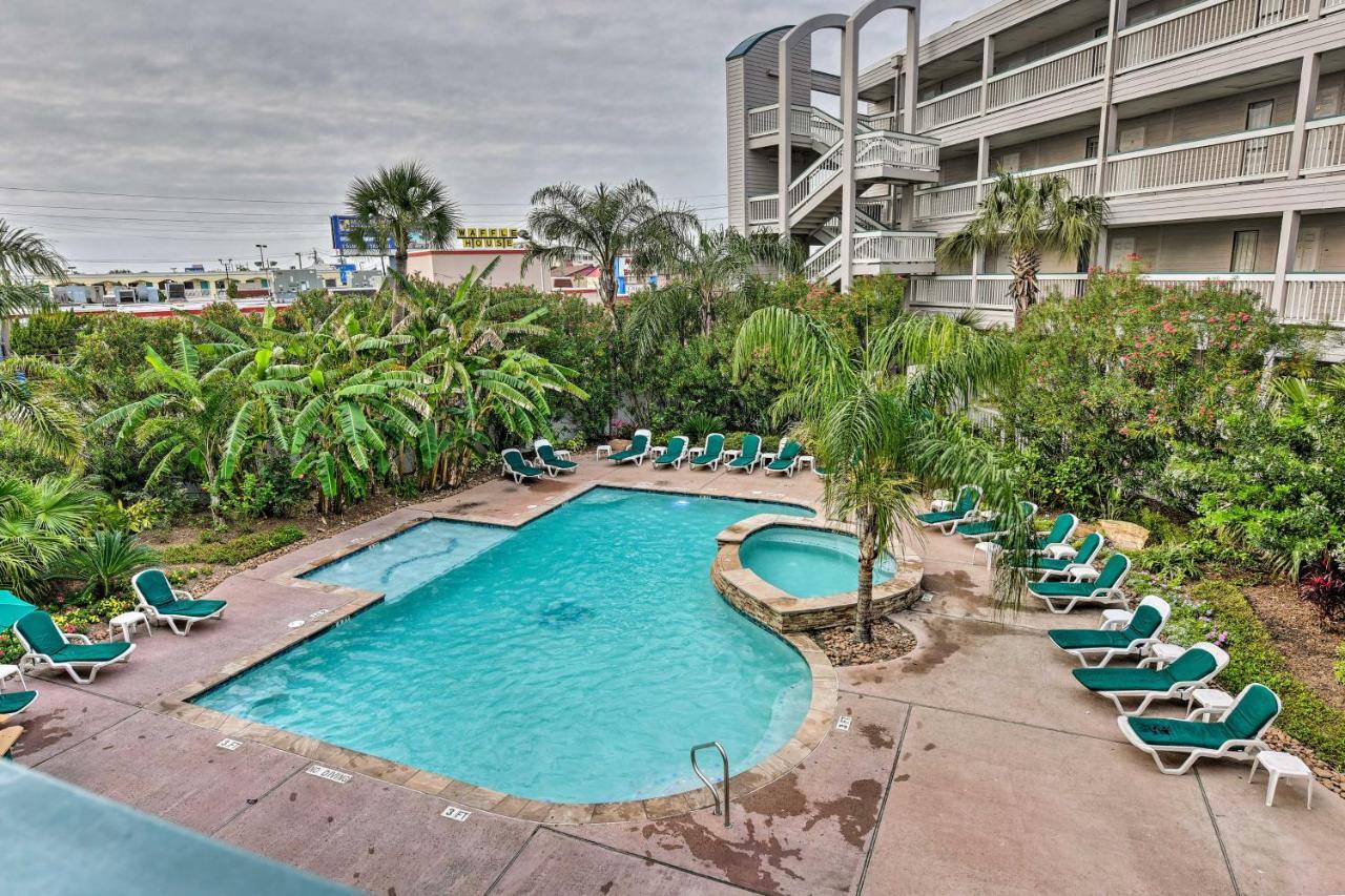 Galveston Condo With Oceanfront Views And 2 Pools Екстер'єр фото